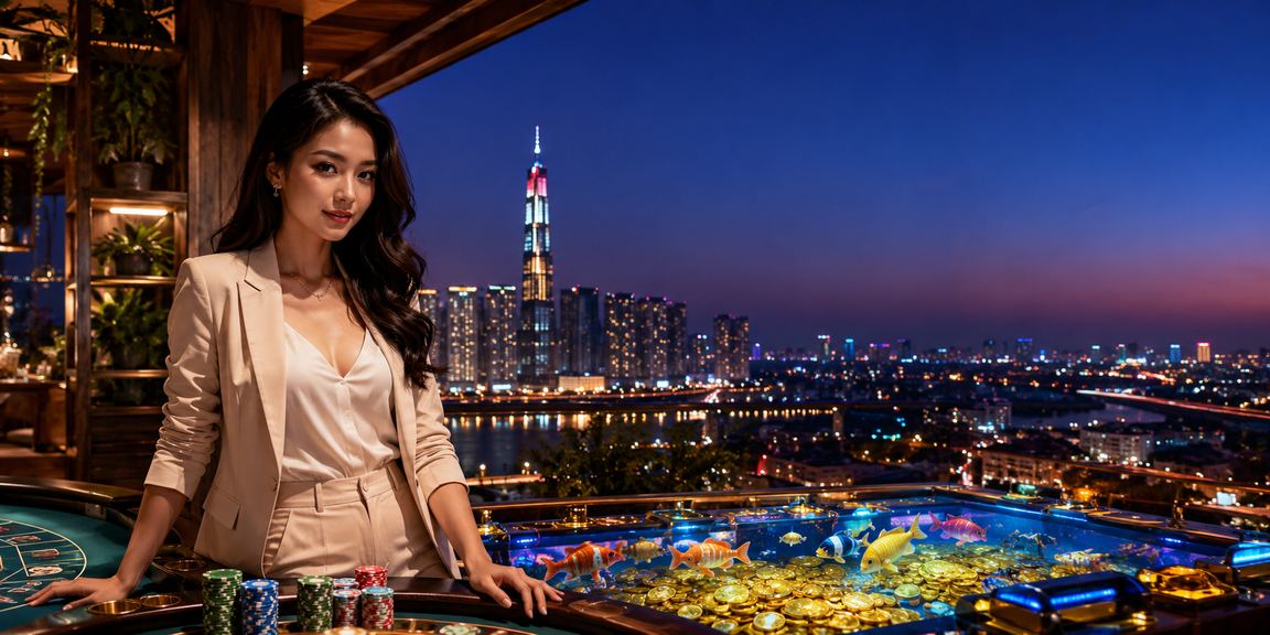 Người dùng tại TP Hồ Chí Minh xem giao diện viva8 trong không gian cà phê